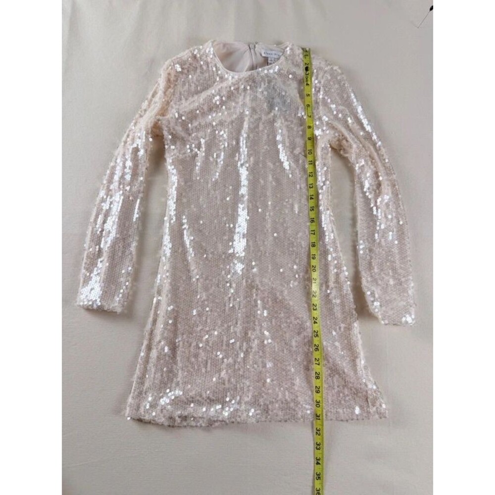 Gianni Bini Ruby Sequin Mini Dress NWT Size Small Champagne - Picture 12 of 14